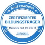 Emblem AVGS Gutschein Novostep